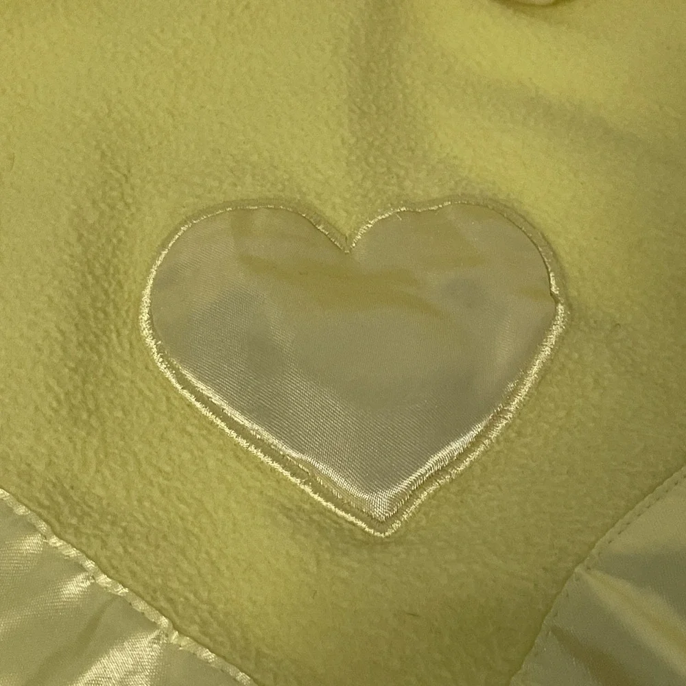 Baby Boom Duck Lovey Security Blanket Satin Trim & Heart Music Not Working